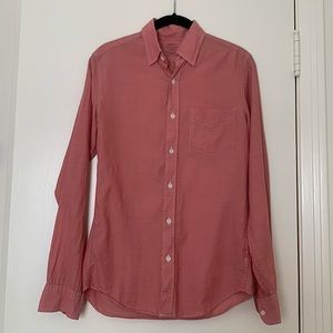 J. Crew Nantucket red chambray button down, slim fit